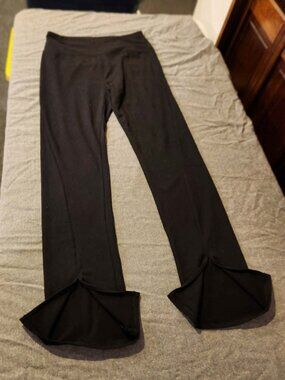 Simply Vera Vera Wang Black Flare Hem Pants
